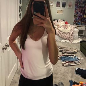 White tank top